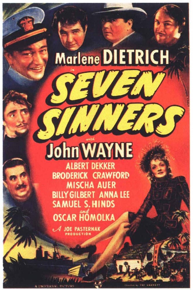 Siedmiu grzeszników - Plakaty