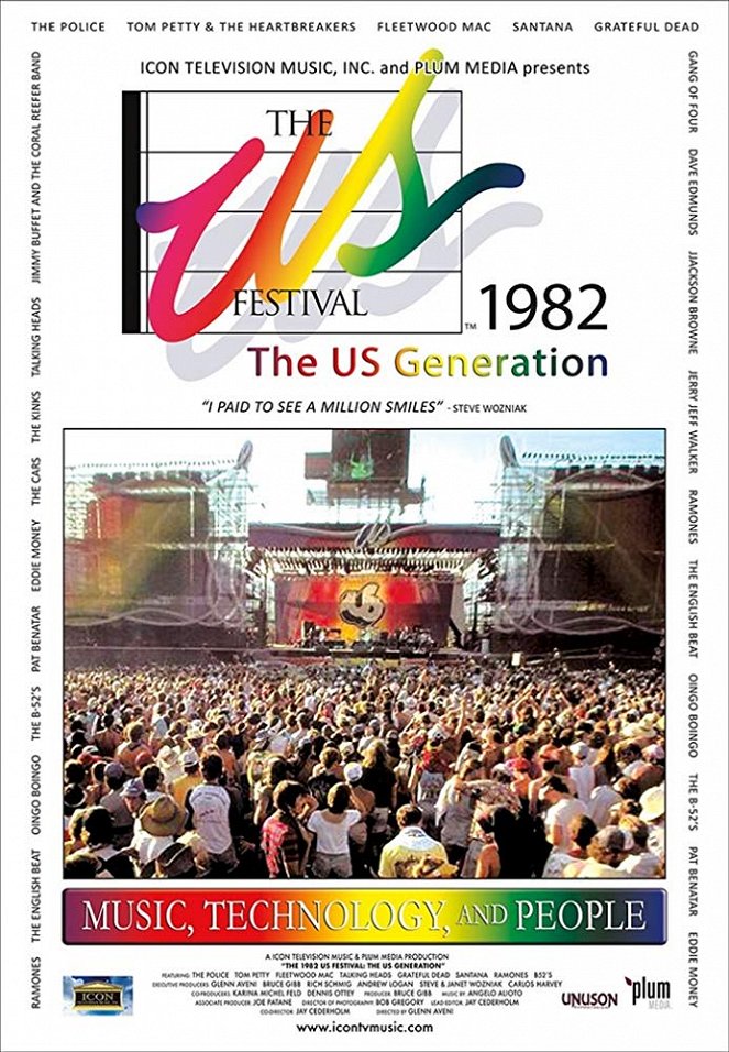 The Us Festival 1982: The US Generation Documentary - Posters