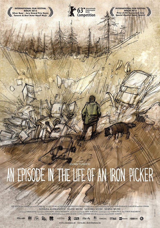 An Episode in the Life of an Iron Picker - Posters