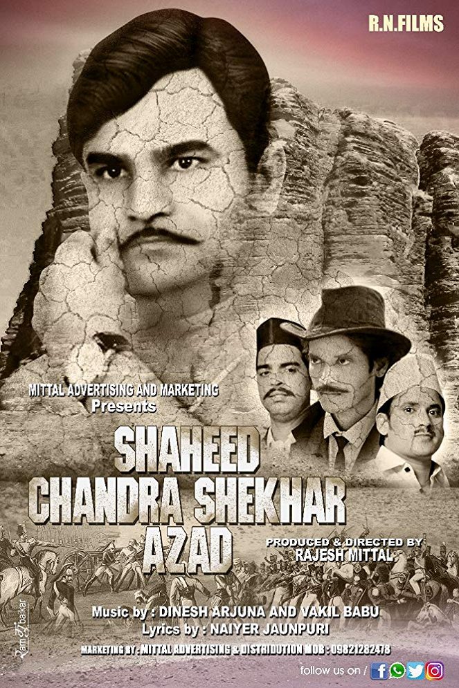 Shaheed Chandrashekhar Azaad - Plakaty