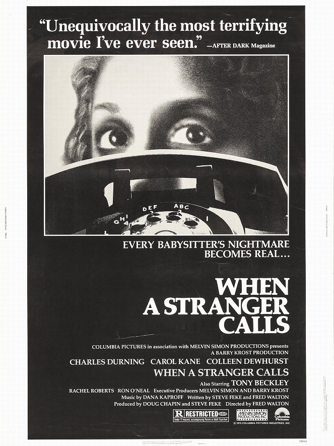 When a Stranger Calls - Plakáty