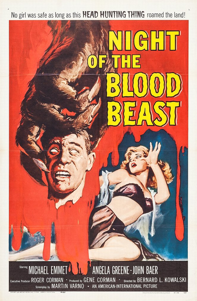 Night of the Blood Beast - Plakate