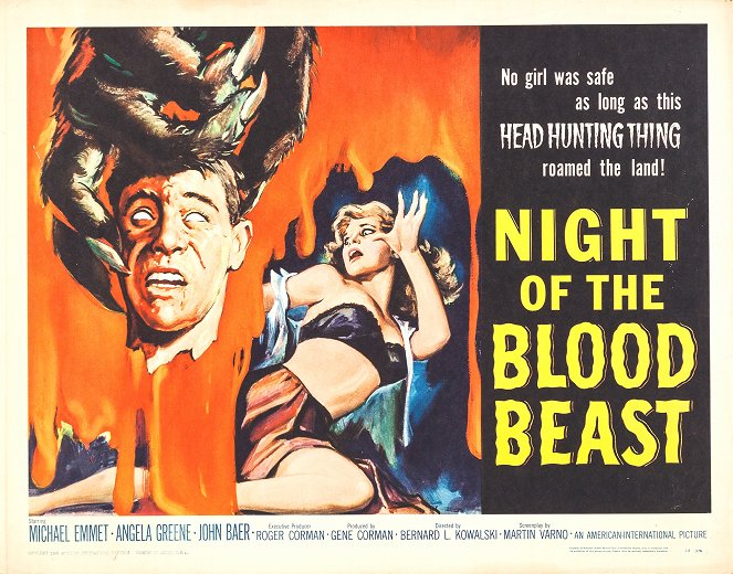 Night of the Blood Beast - Plakáty