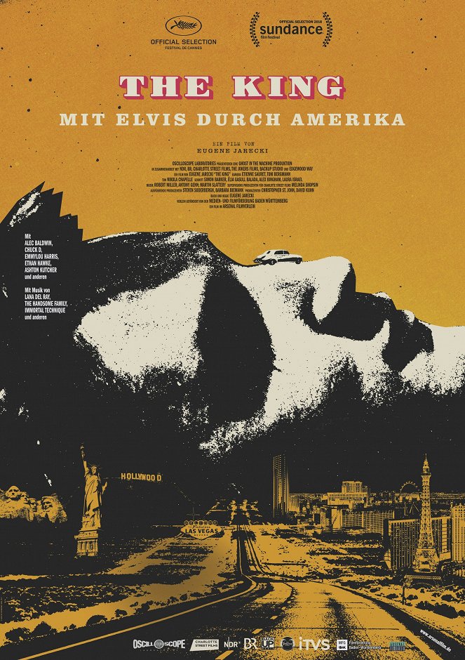 The King - Mit Elvis durch Amerika - Cartazes
