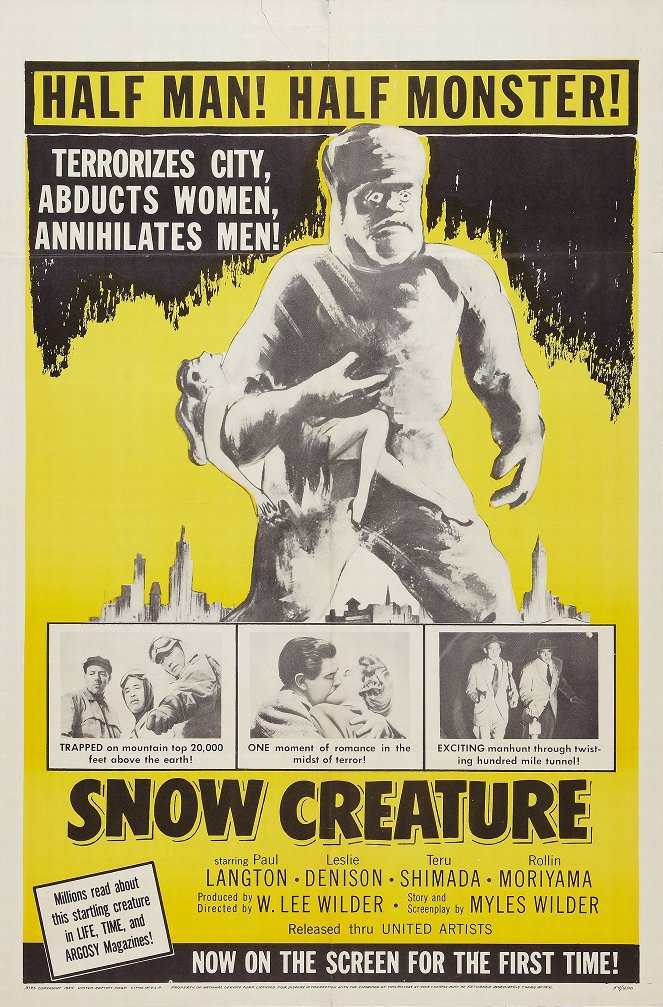 Snow Creature - Plakátok