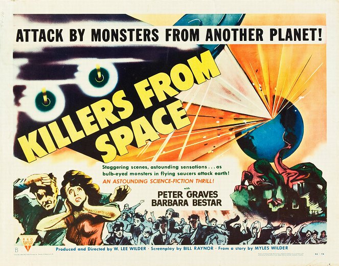Killers from Space - Posters