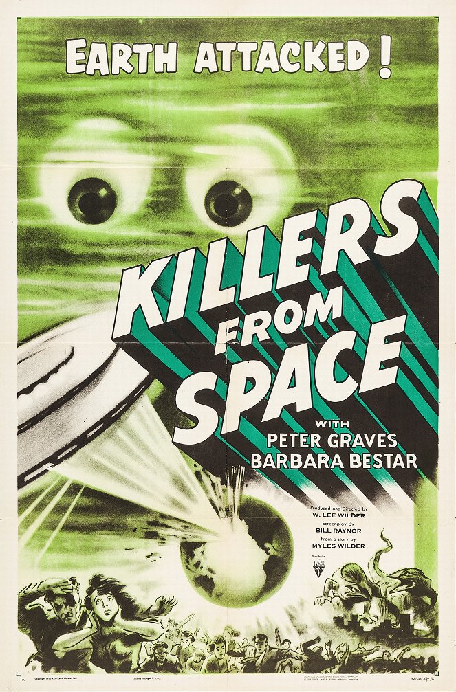 Killers from Space - Posters