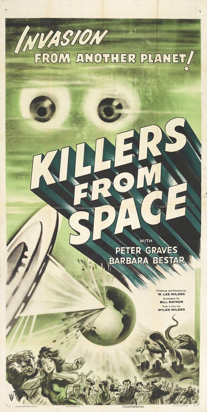 Killers from Space - Plakate