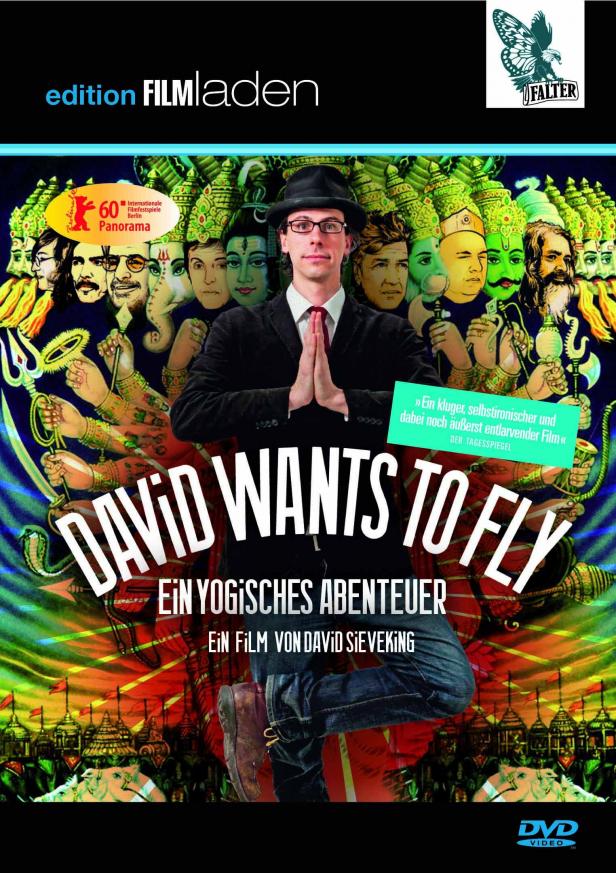 David wants to fly - Affiches