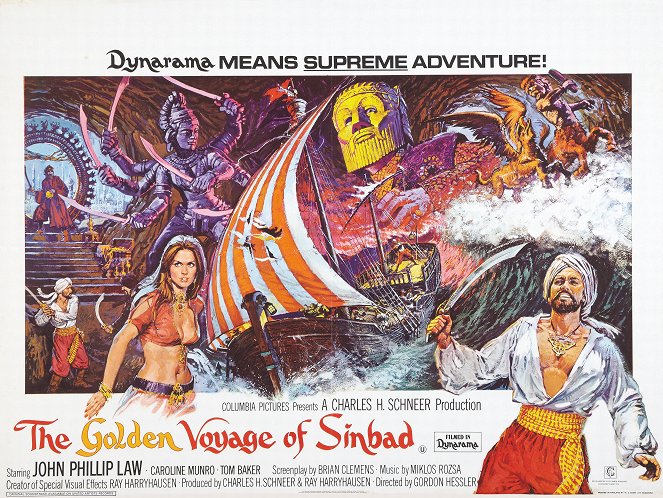 De Wonderlijke Reis van Sinbad - Posters