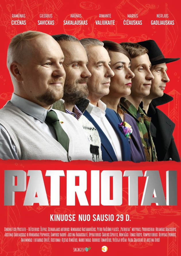 Patriotai - Plakátok