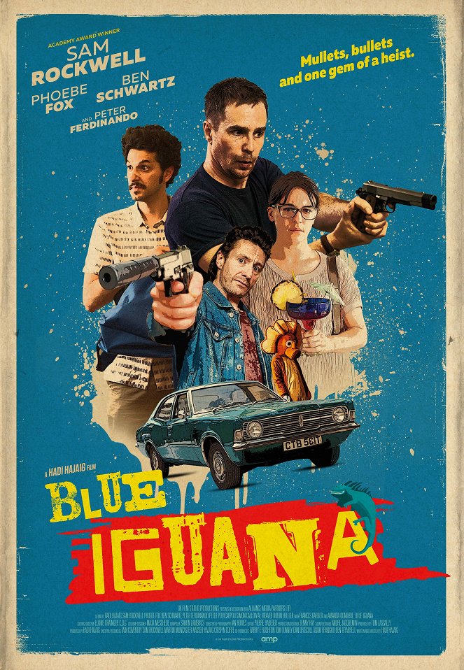 Blue Iguana - Posters