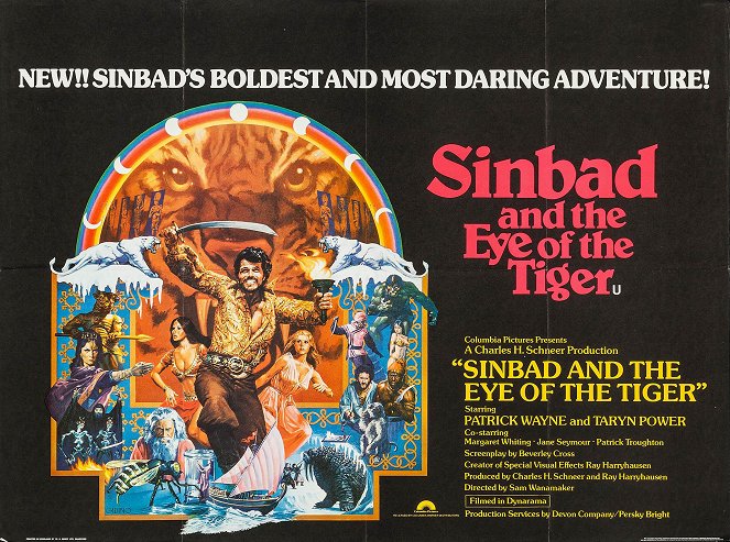 Sinbad et l'oeil du tigre - Affiches