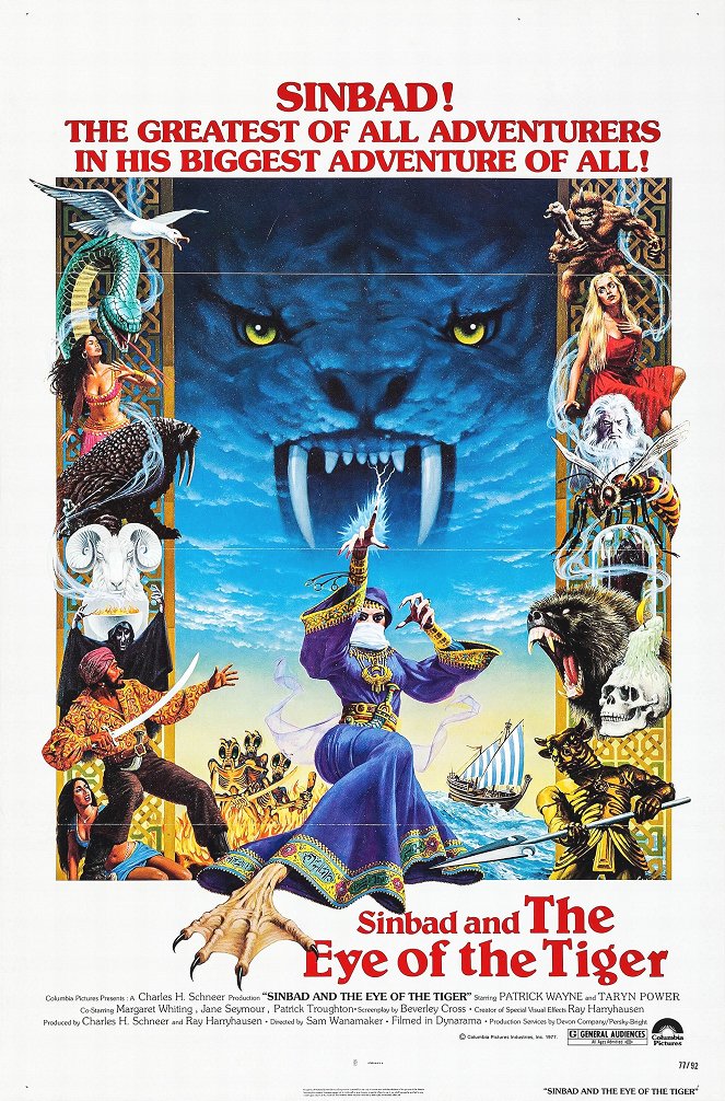 Sinbad et l'oeil du tigre - Posters