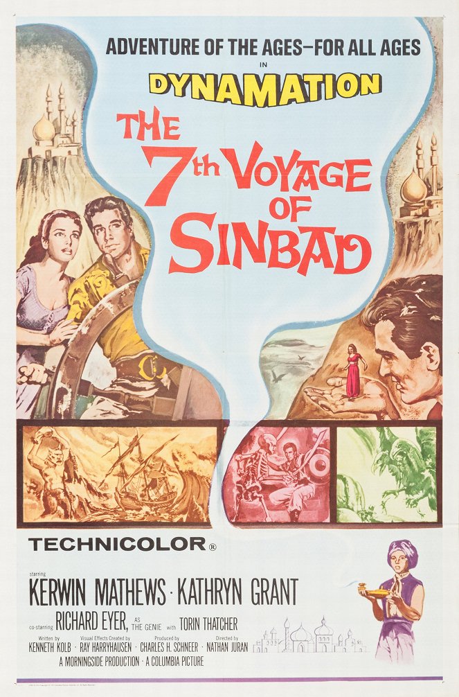 Sedmá Sindibádova cesta - Plakáty