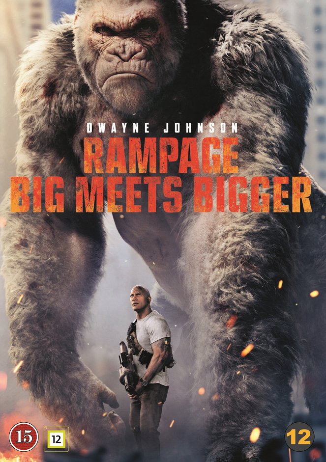 Rampage: Iso Kohtaa Isomman - Julisteet