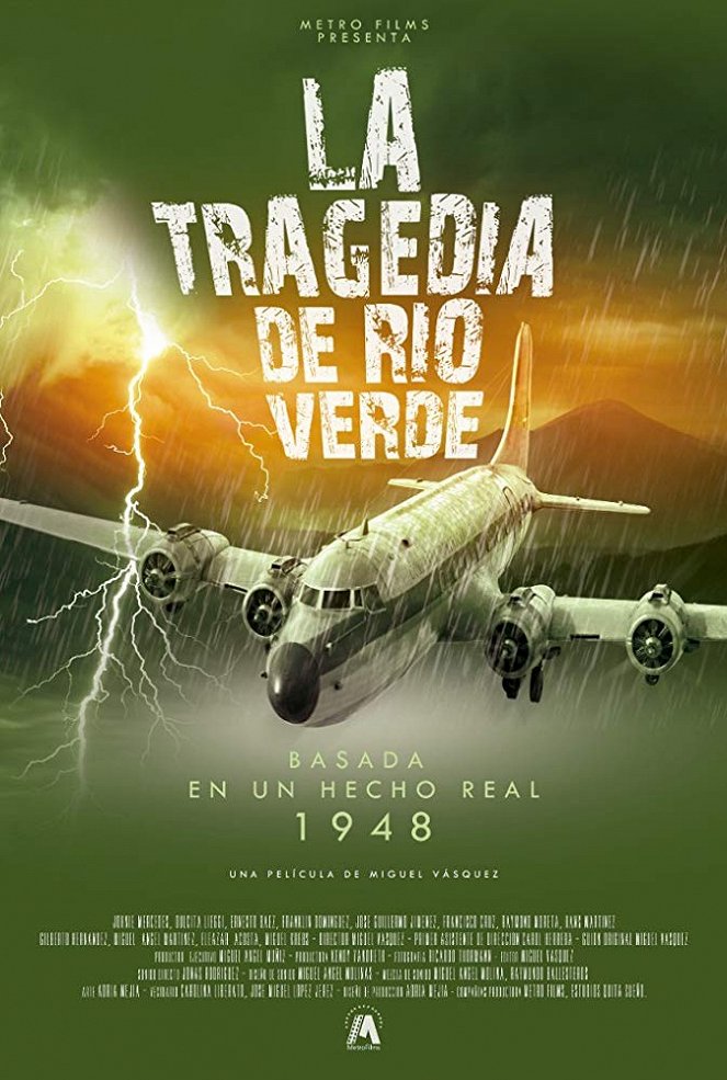 La tragedia de Río Verde - Plakátok