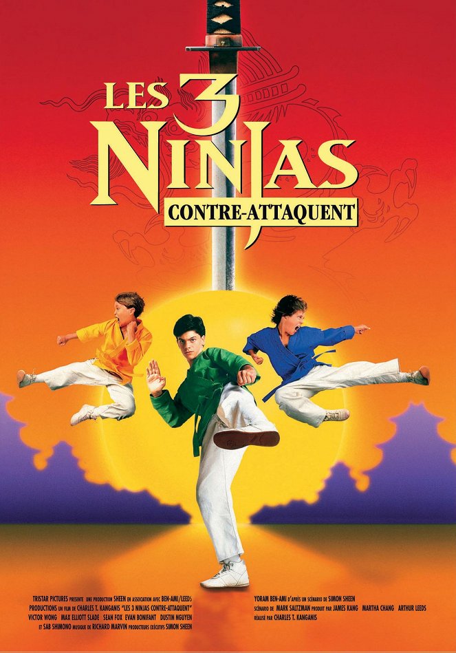 Les 3 Ninjas contre-attaquent - Affiches