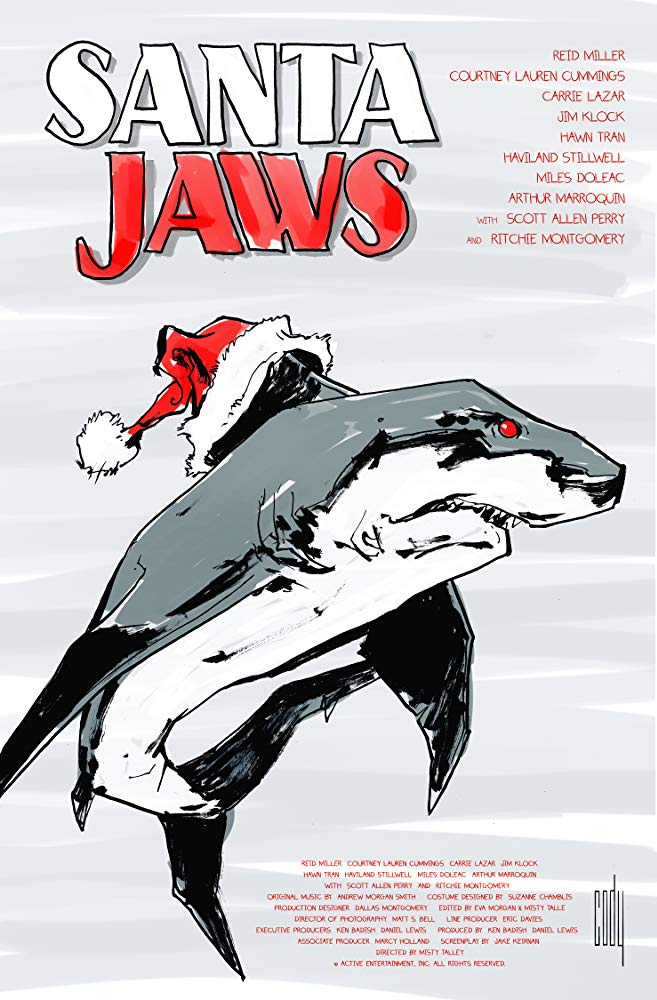 Santa Jaws - Affiches