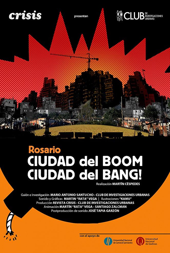 Ciudad del boom, ciudad del bang! - Plakate