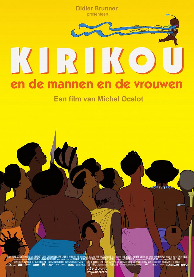 Kirikou en de mannen en de vrouwen - Posters