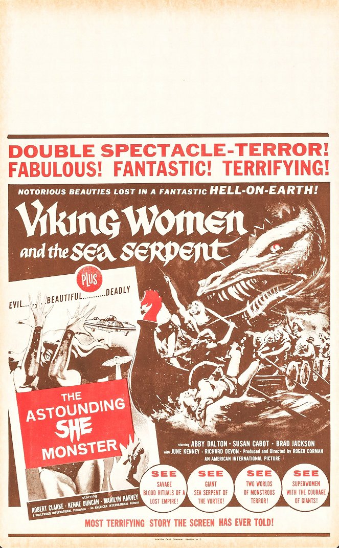 The Astounding She-Monster - Plakate
