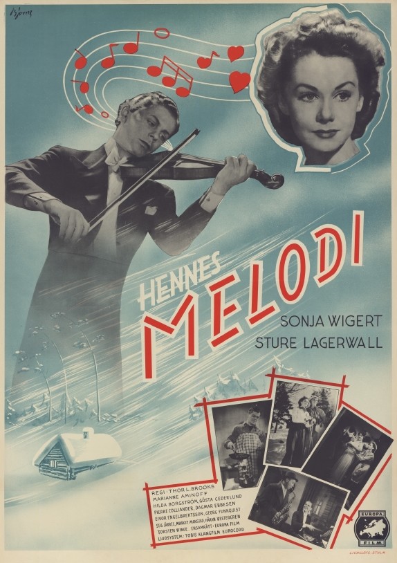 Hennes melodi - Posters