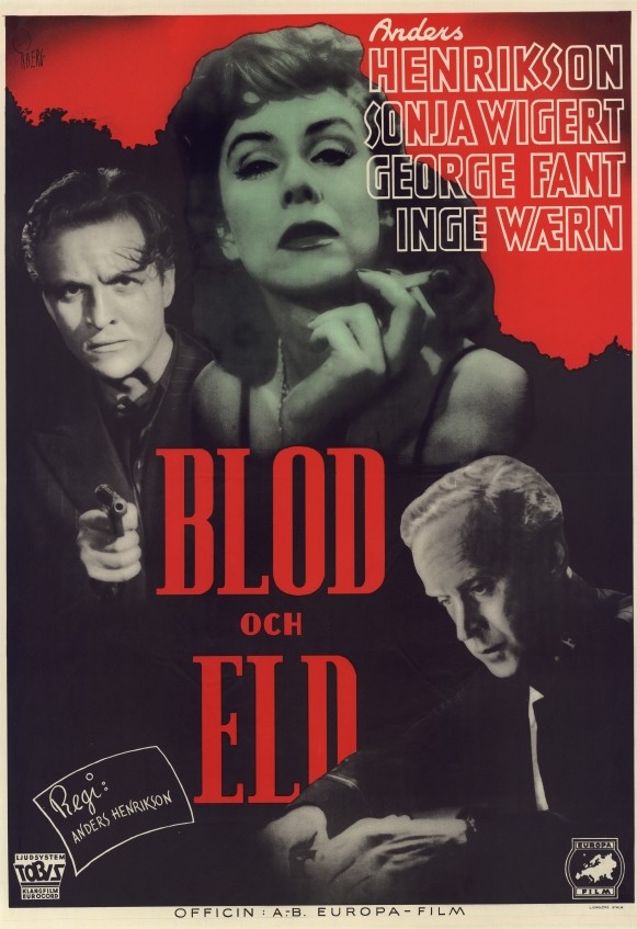 Blod och eld - Plakáty