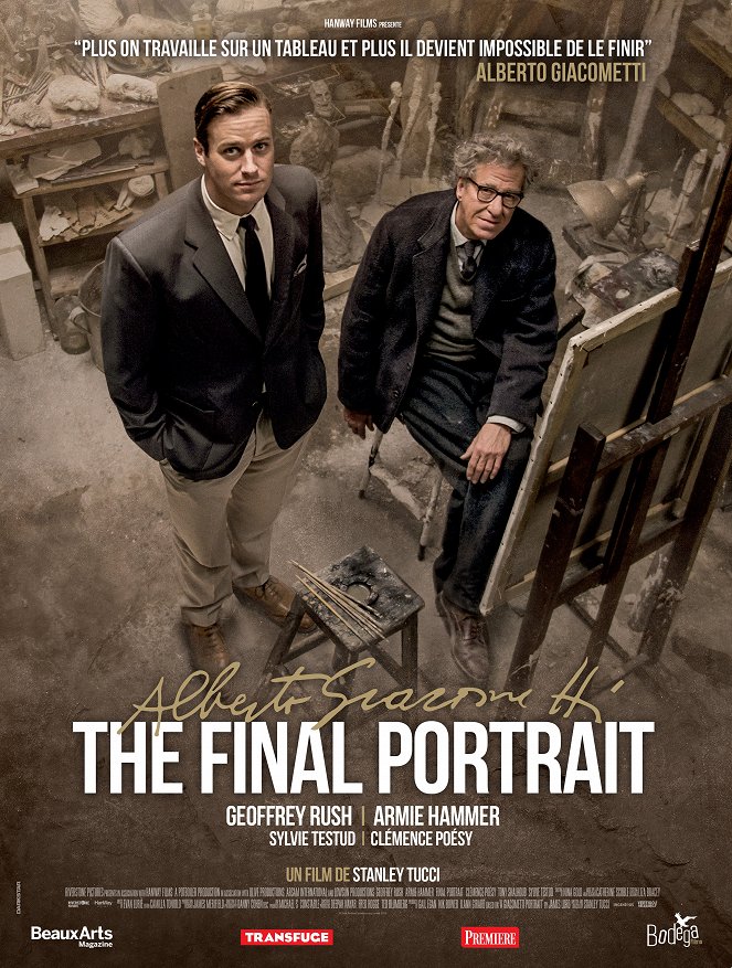 Alberto Giacometti, The Final Portrait - Affiches
