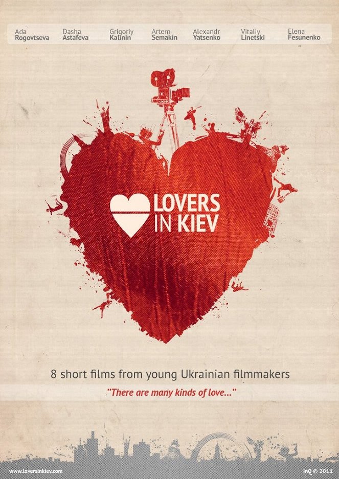 Vljubljonnyje v Kijev - Plagáty