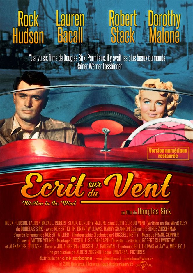 Ecrit sur du vent - Affiches