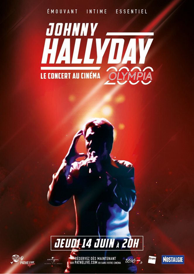 Johnny Hallyday - Olympia 2000 - Carteles