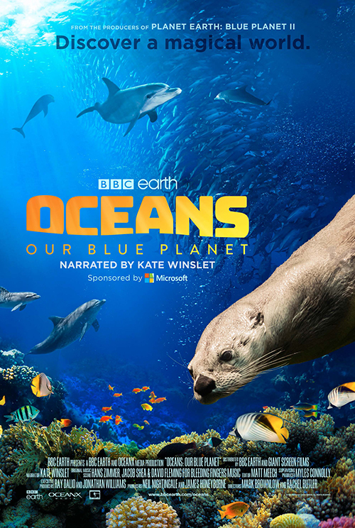 Oceány 3D: Naše modrá planeta - Plagáty