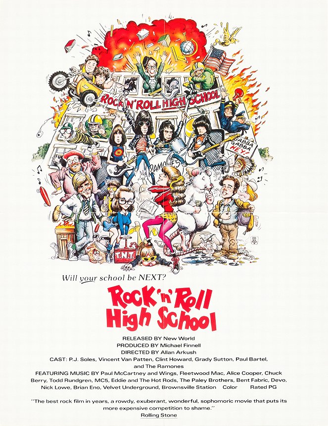 Rock 'n' Roll High School - Plakate