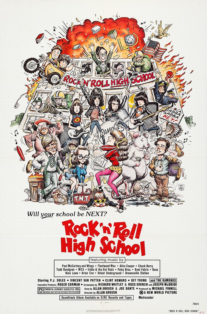 Rock 'n' Roll High School - Julisteet