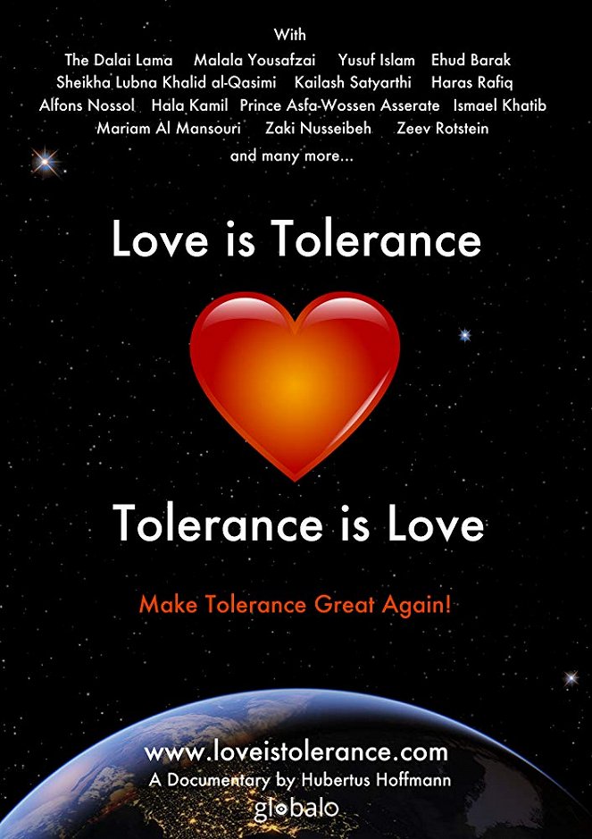 Love is Tolerance - Tolerance is Love - Julisteet