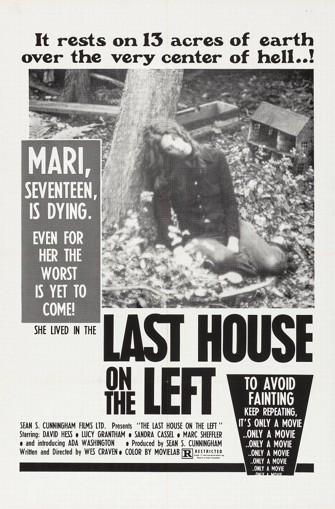 Het laatste huis links - Posters