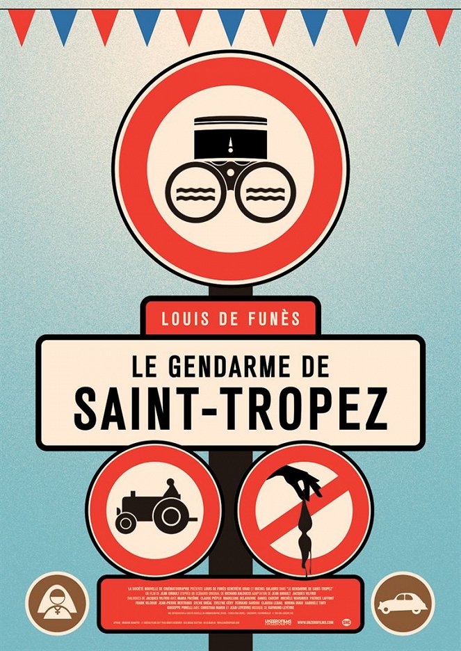 O Gendarme de Saint Tropez - Cartazes