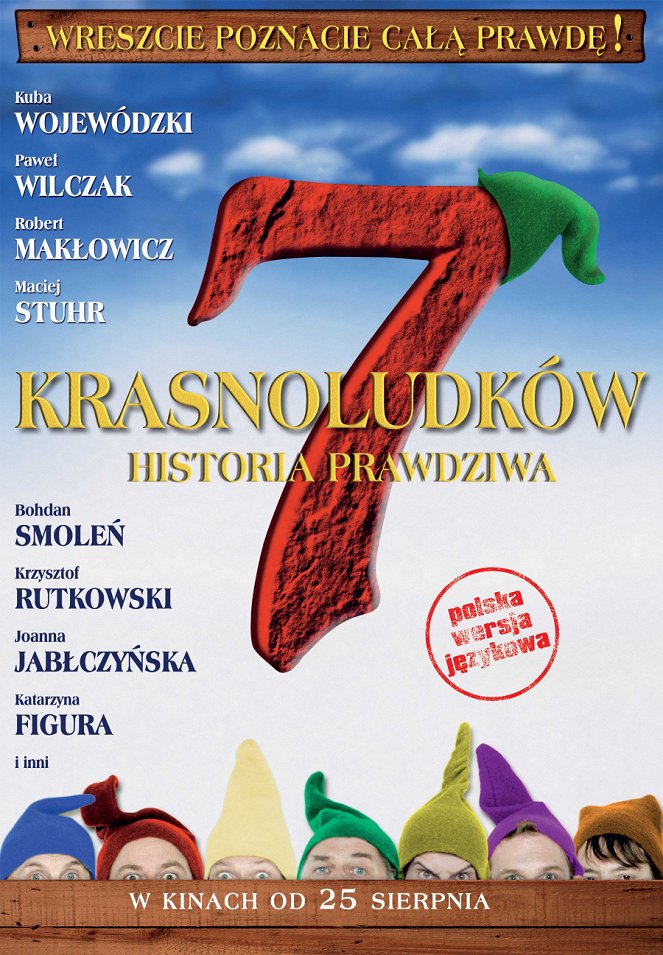 7 krasnoludków. Historia prawdziwa - Plakaty