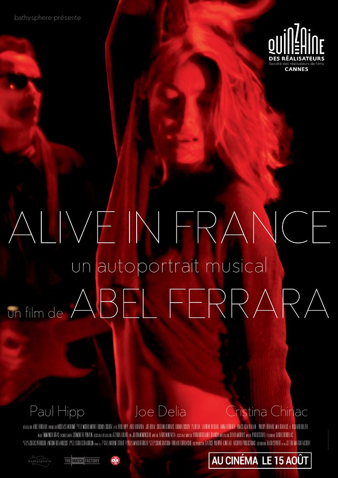 Alive in France - Plakátok