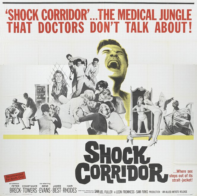 Shock Corridor - Plakaty