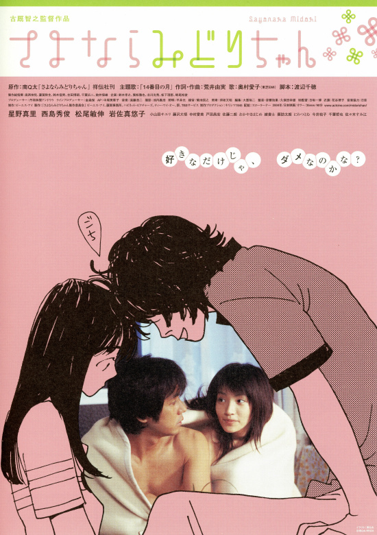 Sajonara Midori-čan - Posters