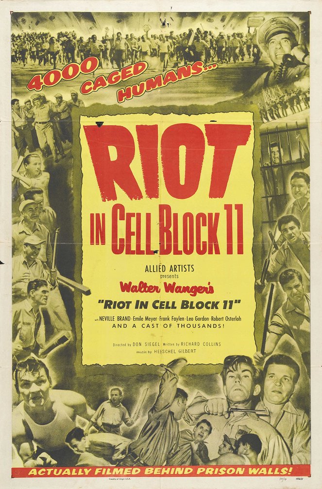 Riot in Cell Block 11 - Plakaty