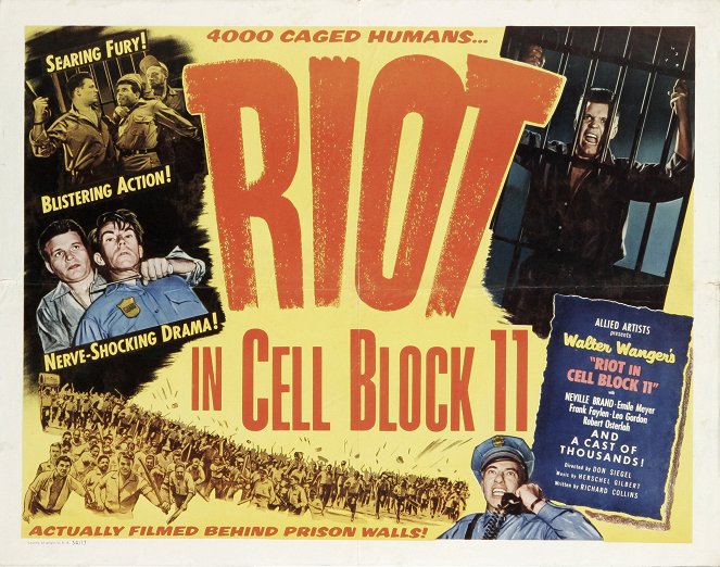 Riot in Cell Block 11 - Cartazes