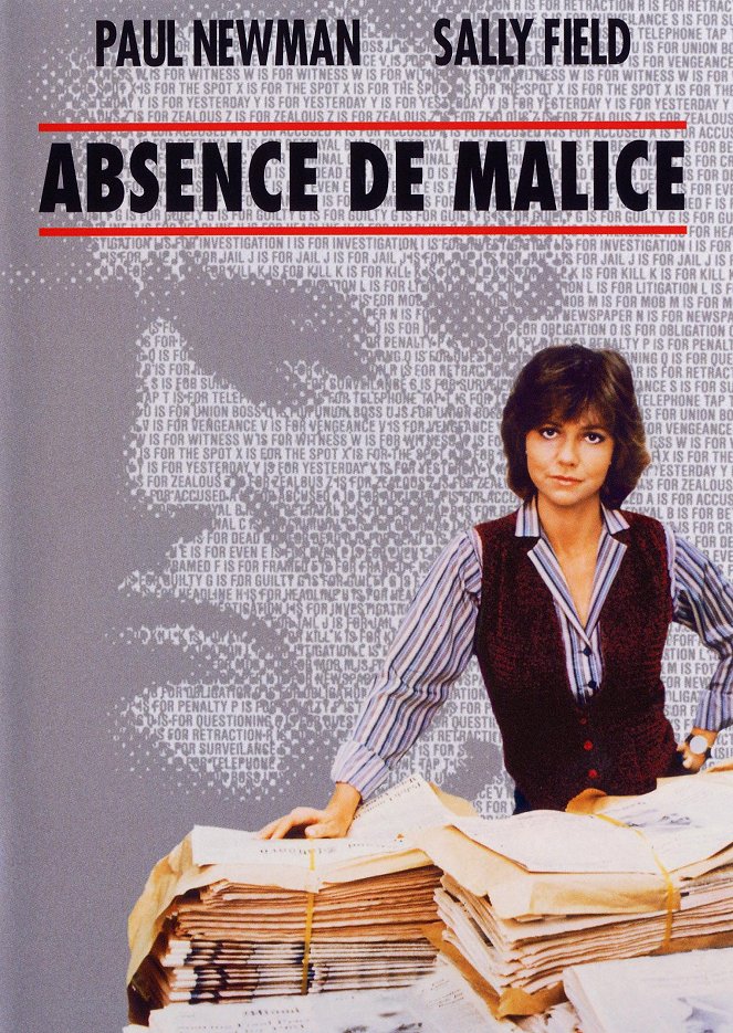Absence de malice - Affiches