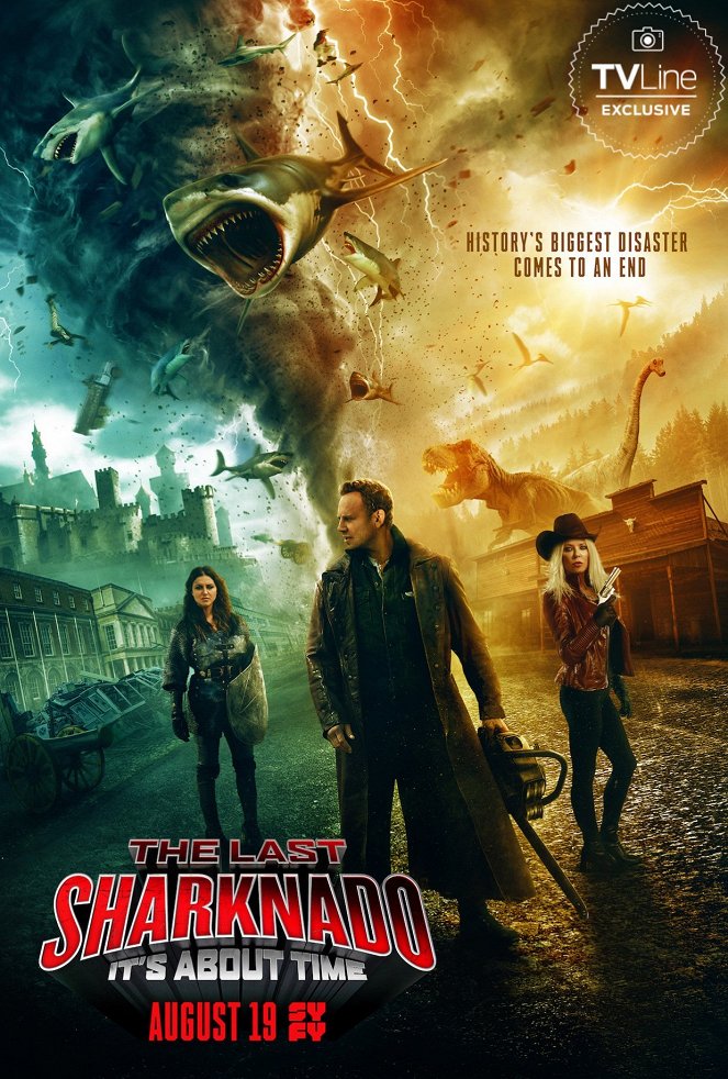 The Last Sharknado: It's About Time - Posters