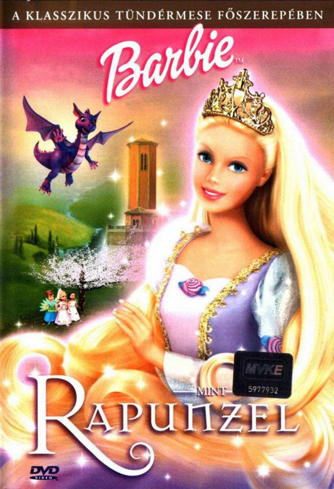 Barbie, mint Rapunzel - Plakátok