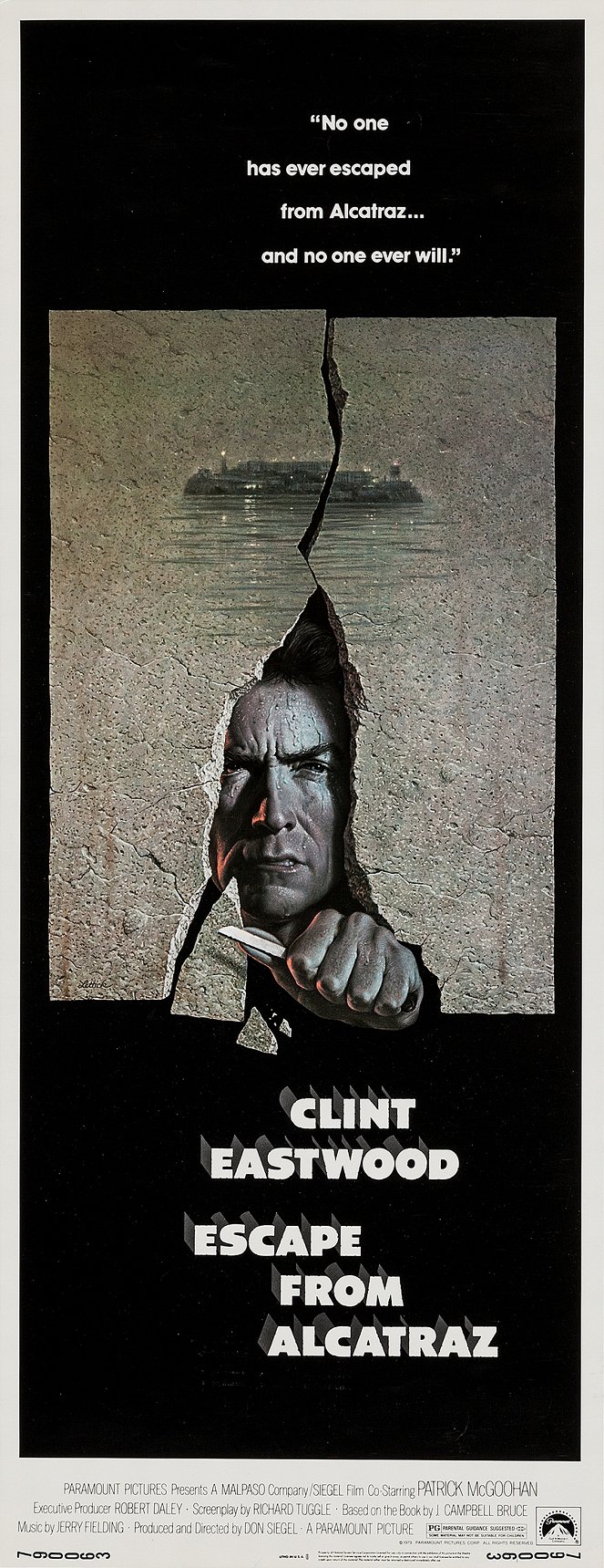 L'Evadé d'Alcatraz - Affiches