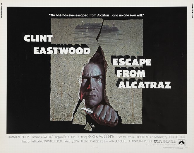 Ucieczka z Alcatraz - Plakaty