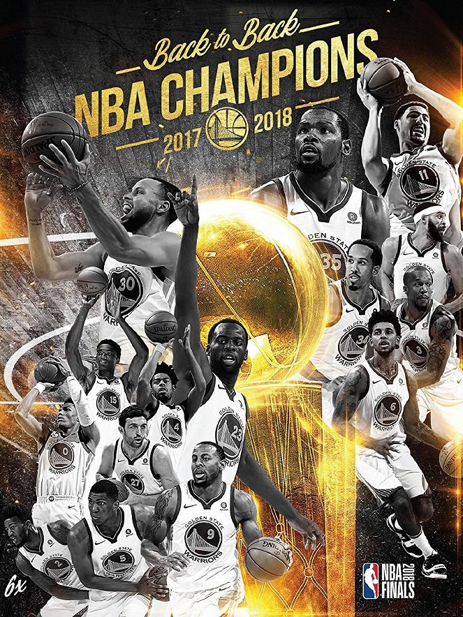 2018 NBA Champions: Golden State Warriors - Affiches